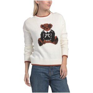 KAILY K Teddy Bear Pullover Sweater